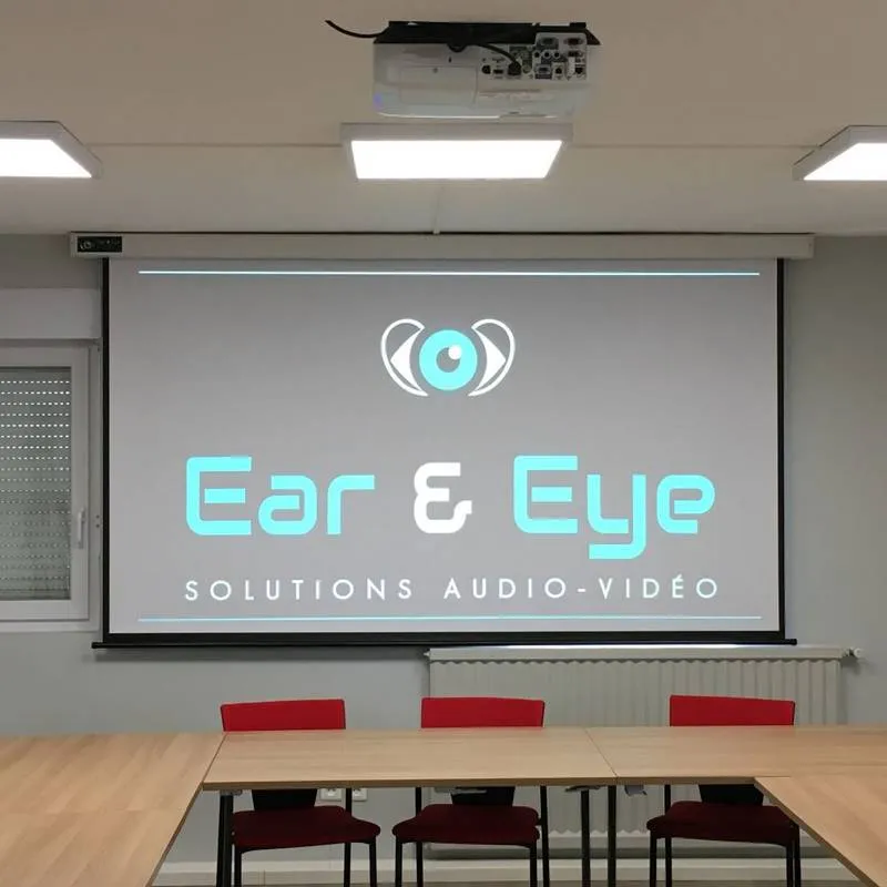 Mise en place d'un vidéoprojecteur et d'un écran de projection pour une MFR à Lyon, Lyon, Ear and Eye