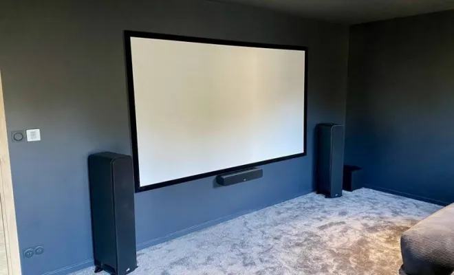 Installation d’une salle de cinéma chez un particulier à Lyon , Lyon, Ear and Eye